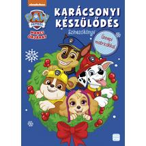 MANCS ŐRJÁRAT - KARÁCSONYI KÉSZÜLŐDÉS - SZÍNEZŐKÖNYV ÜNNEPI MATRICÁKKAL