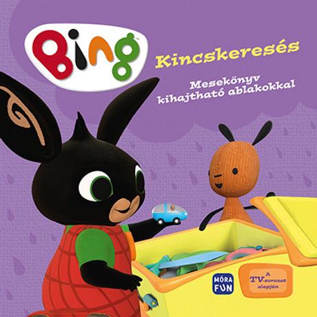 BING - KINCSKERESÉS - MESEKÖNYV KIHAJTHATÓ ABLAKOKKAL