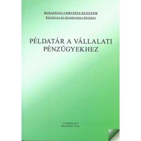 PÉLDATÁR A VÁLLALATI PÉNZÜGYEKHEZ