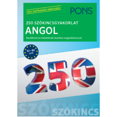 250 SZÓKINCSGYAKORLAT ANGOL - PONS