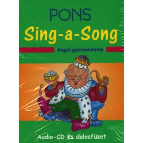 PONS - SING-ASONG ANGOL GYERMEKDALOK CD ÉS DALOSFÜZET